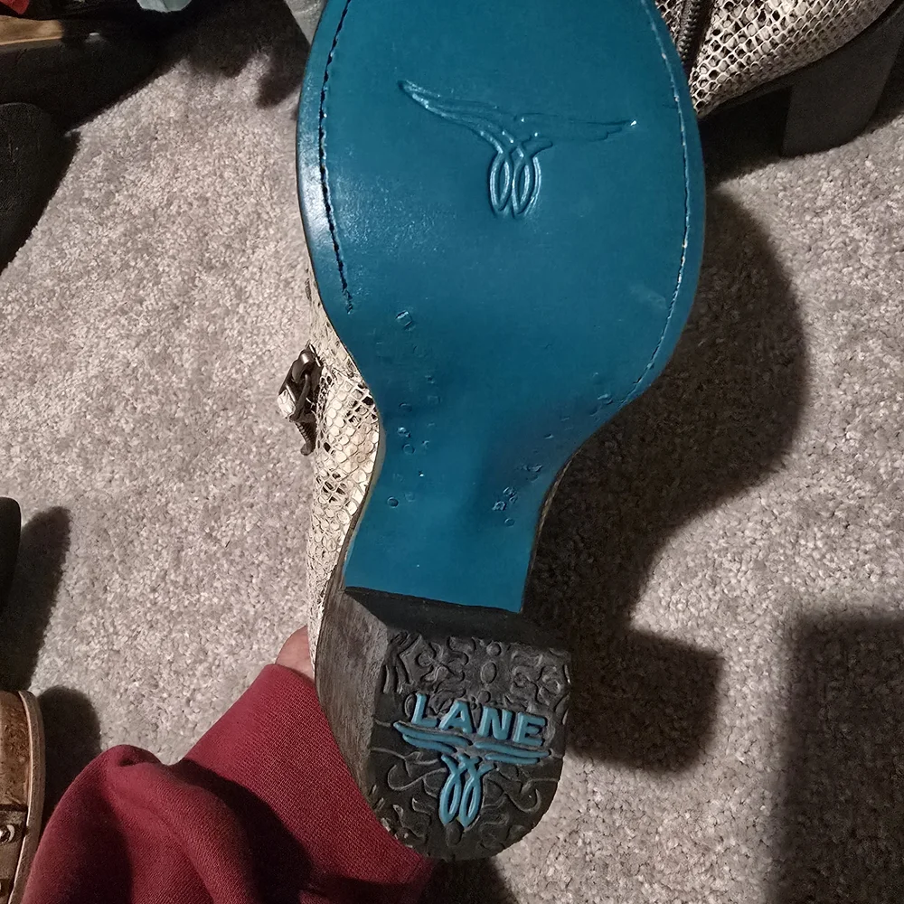 Lane Python Ankle Booties - Picture 4 of 4